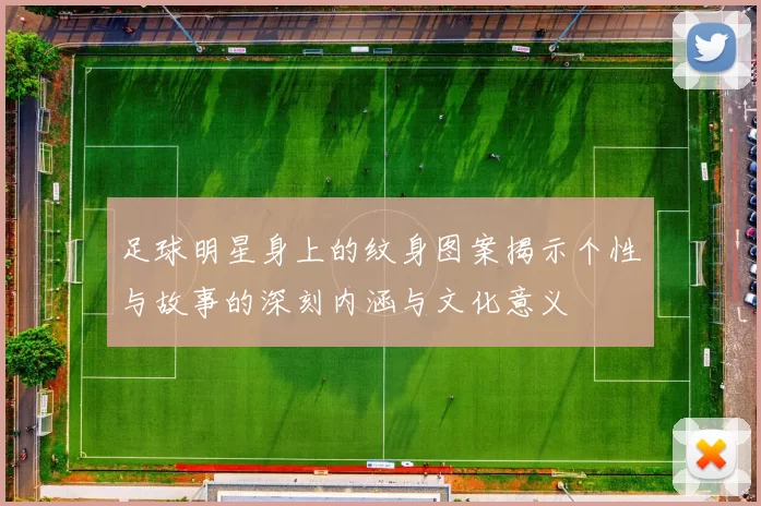 足球明星身上的纹身图案揭示个性与故事的深刻内涵与文化意义